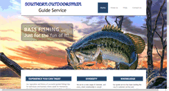 Desktop Screenshot of bassfishingguide.com